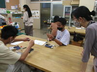 １年美術「ハンコ」