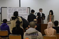 卒業式の予行練習